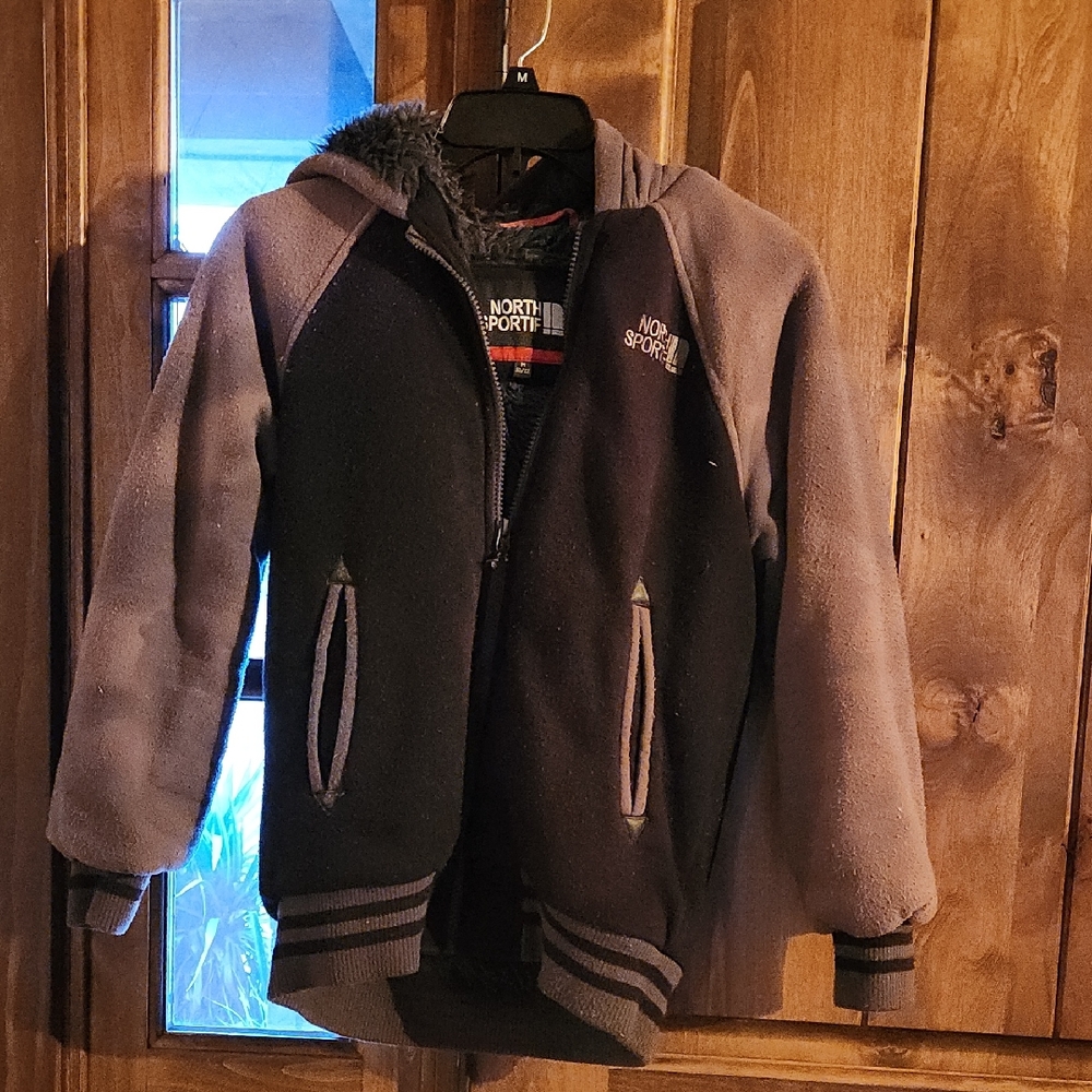 Kids Black and Gray Jacket